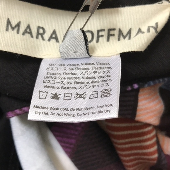 MARA HOFFMAN Olive Compass Cross Front Dress Size XS - Picture 9 of 9